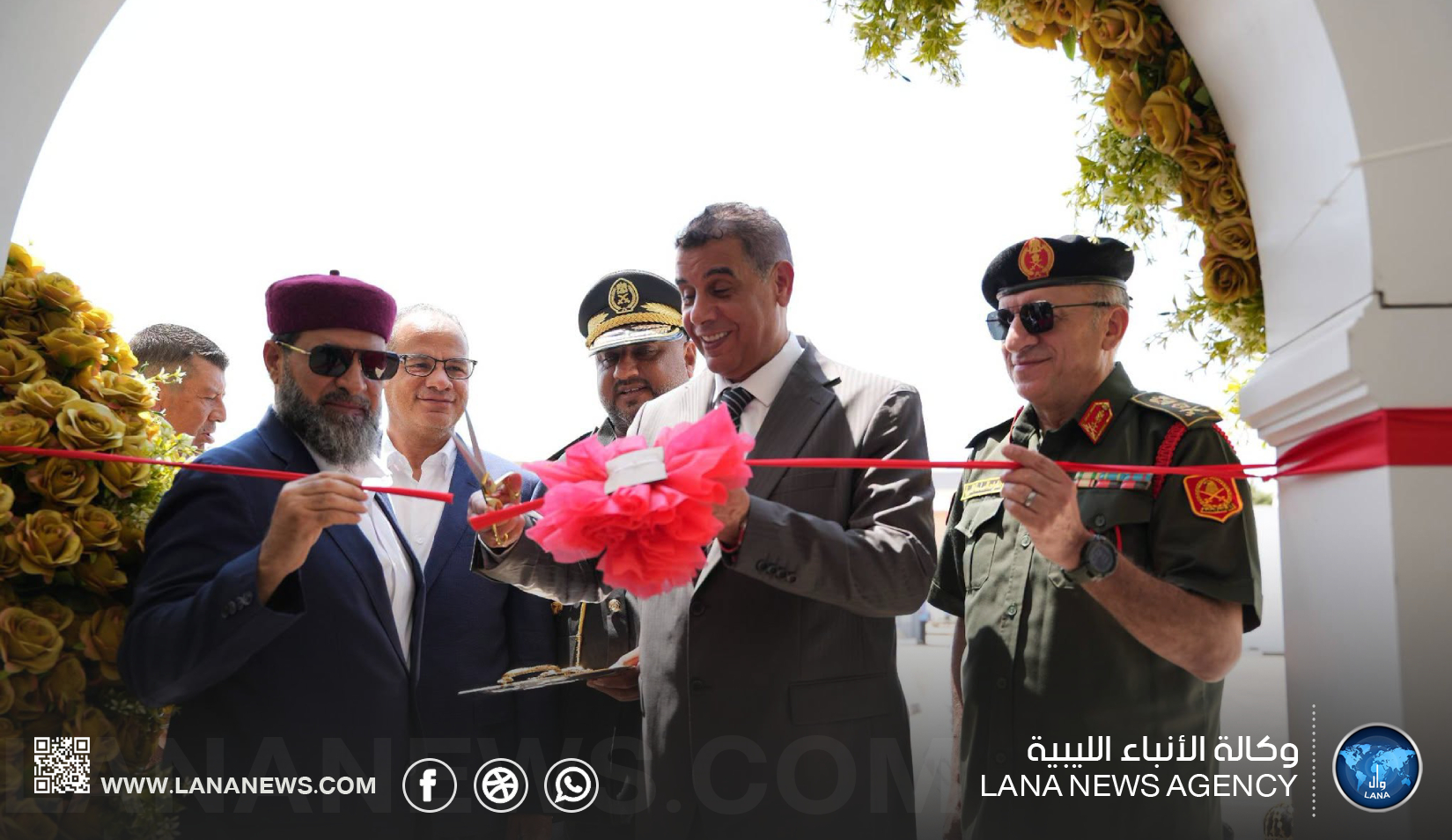 افتتاح مقر رئاسة جهاز الحرس البلدي في بنغازي