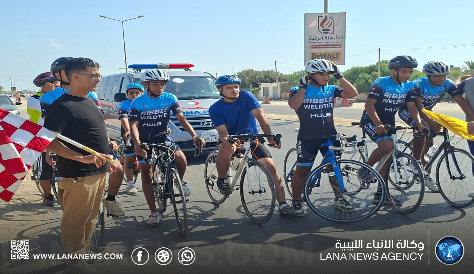 بنغازي تحتضن ثالث سباقات موسم الدراجات بمشاركةِ الأندية والفئات السنية