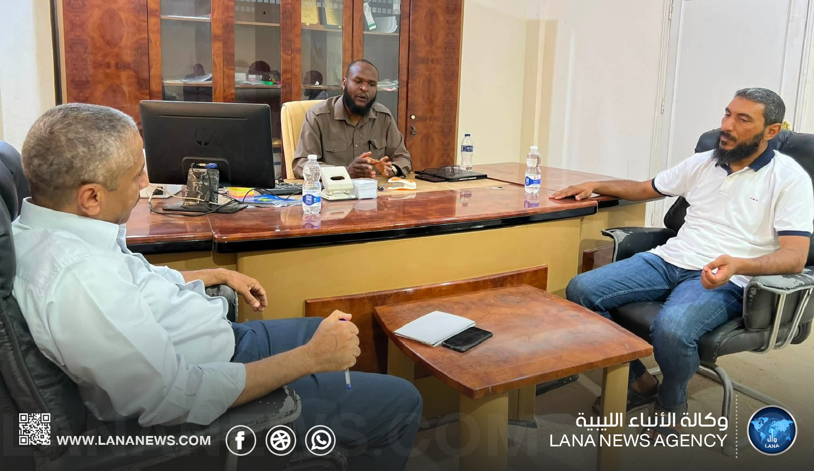 بلدية إدري الشاطئ تبحث تحديات خدمات المياه والصرف الصحي