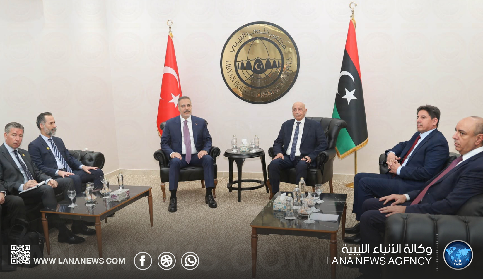رئيس مجلس النواب يستقبل وزير الخارجية التركي ويبحث تعزيز العلاقات الثنائية