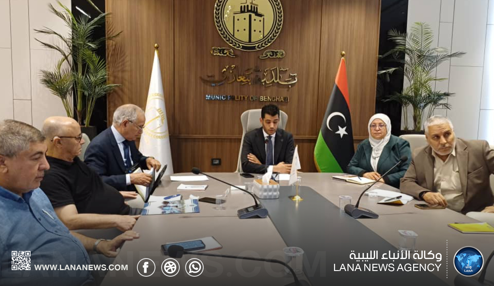 بلدية بنغازي تبحث تفعيل إيراداتها وتعزيز مواردها