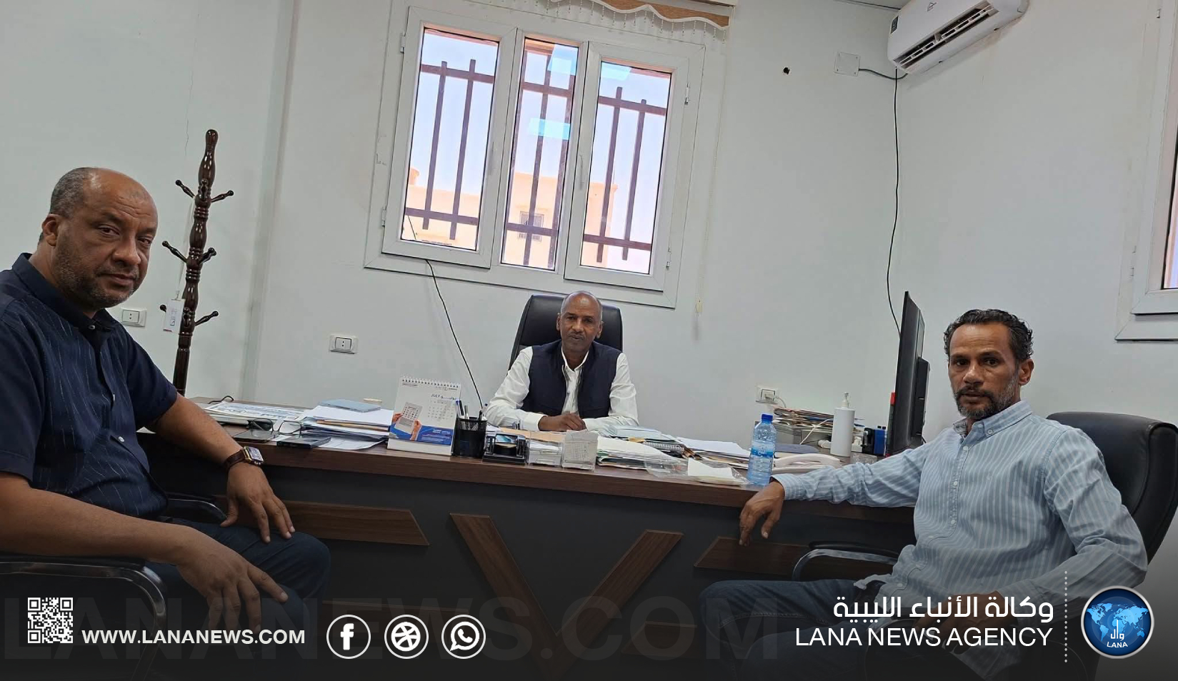 مفوضية الانتخابات تُتابع أداء مكتب الإدارة الانتخابية في سبها