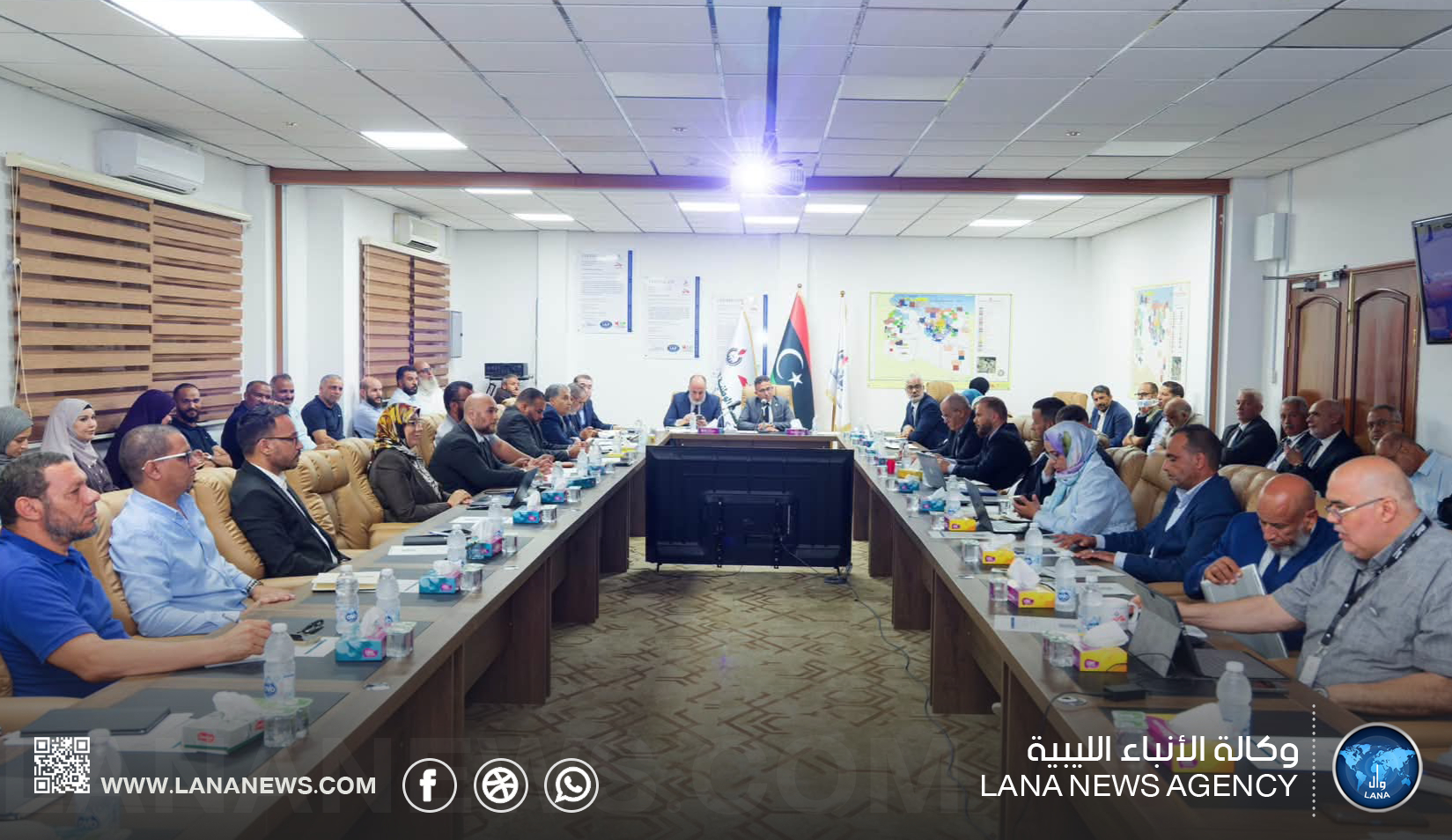 المؤسسة الوطنية للنفط تستعرض أداء مركز بحوث النفط وشركاتها التابعة