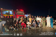 هيئة السلامة الوطنية تنقذ أكثر من ثلثي محتويات مخزن احترق بطبرق
