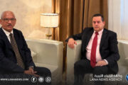 وزير الخارجية يبحث مع رئيس حزب الإصلاح الموريتاني آفاق الشراكة والتعاون