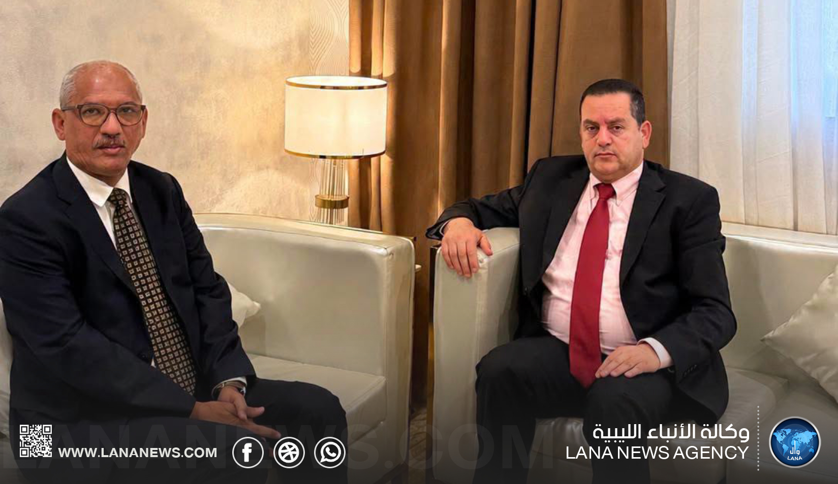 وزير الخارجية يبحث مع رئيس حزب الإصلاح الموريتاني آفاق الشراكة والتعاون