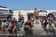مكافحة الهجرة غير الشرعية بسرت تُرحّل 44 مهاجرًا من جنسيات مختلفة