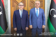 محافظ مصرف ليبيا المركزي يبحث المستجدات المالية والاقتصادية مع مستشار بالخارجية الأمريكية