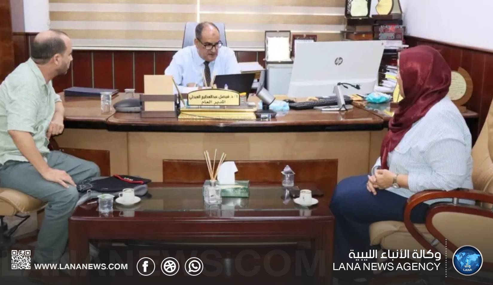 الهيئة الليبية للبحث العلمي تناقش إطلاق أول قمر صناعي ليبي