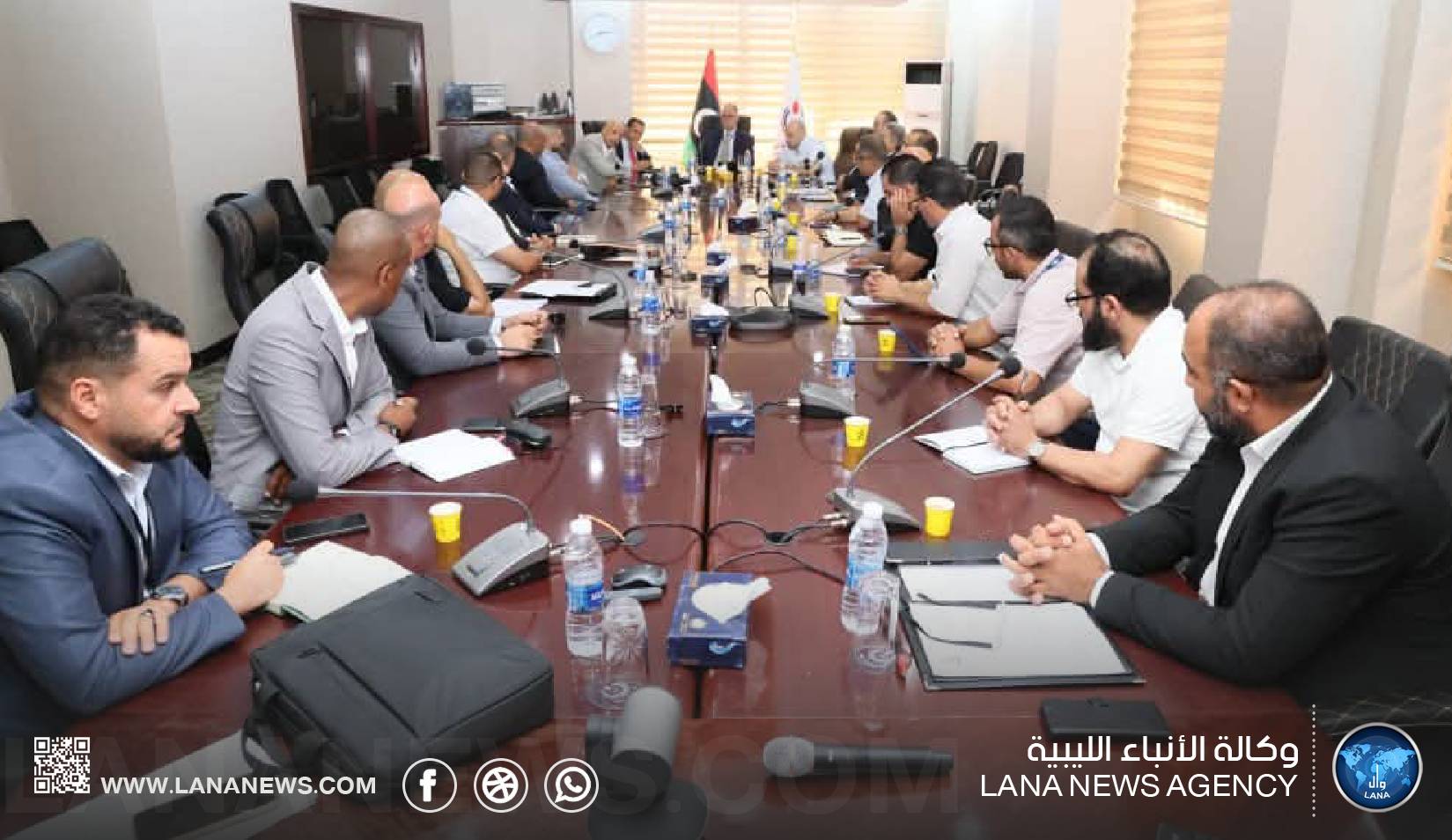 الوطنية للنفط تناقش تطوير برامج التدريب وبناء قدرات موظفيها