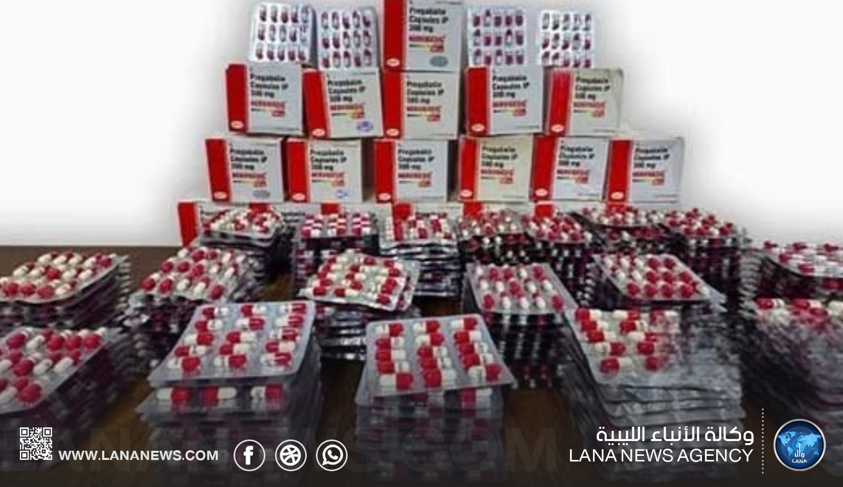 ضبط مخدرات ومواد مسكرة في طرابلس وزوارة