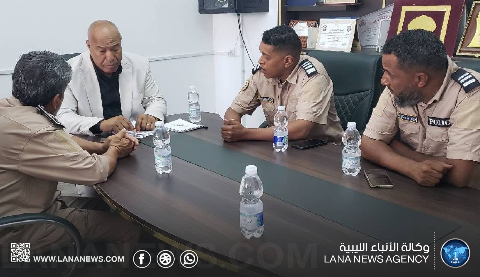 بلدية وادي البوانيس تبحث حصر التعديات على أملاك الدولة