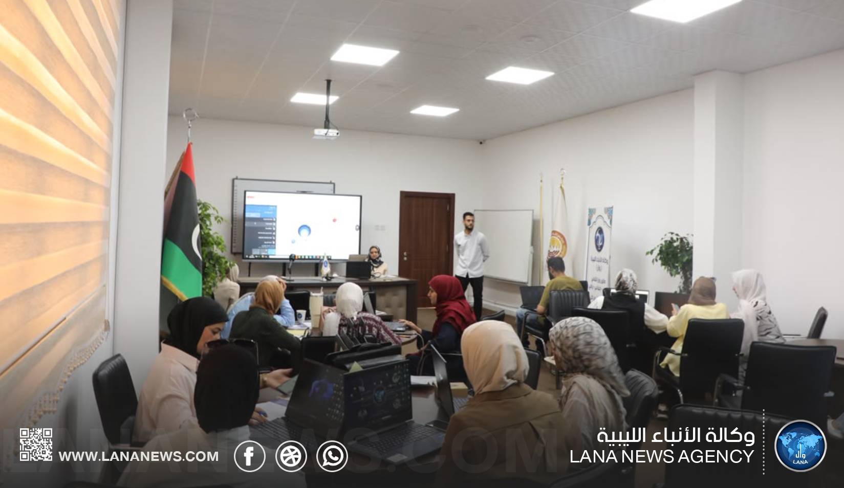دورة بوكالة الأنباء الليبية حول توظيف الذكاء الاصطناعي بالإعلام