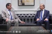 الغرابلي يبحث مع القطراني خطط العمل والمشروعات الخدمية