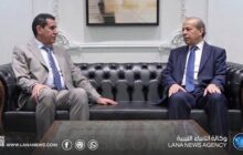 الغرابلي يبحث مع القطراني خطط العمل والمشروعات الخدمية
