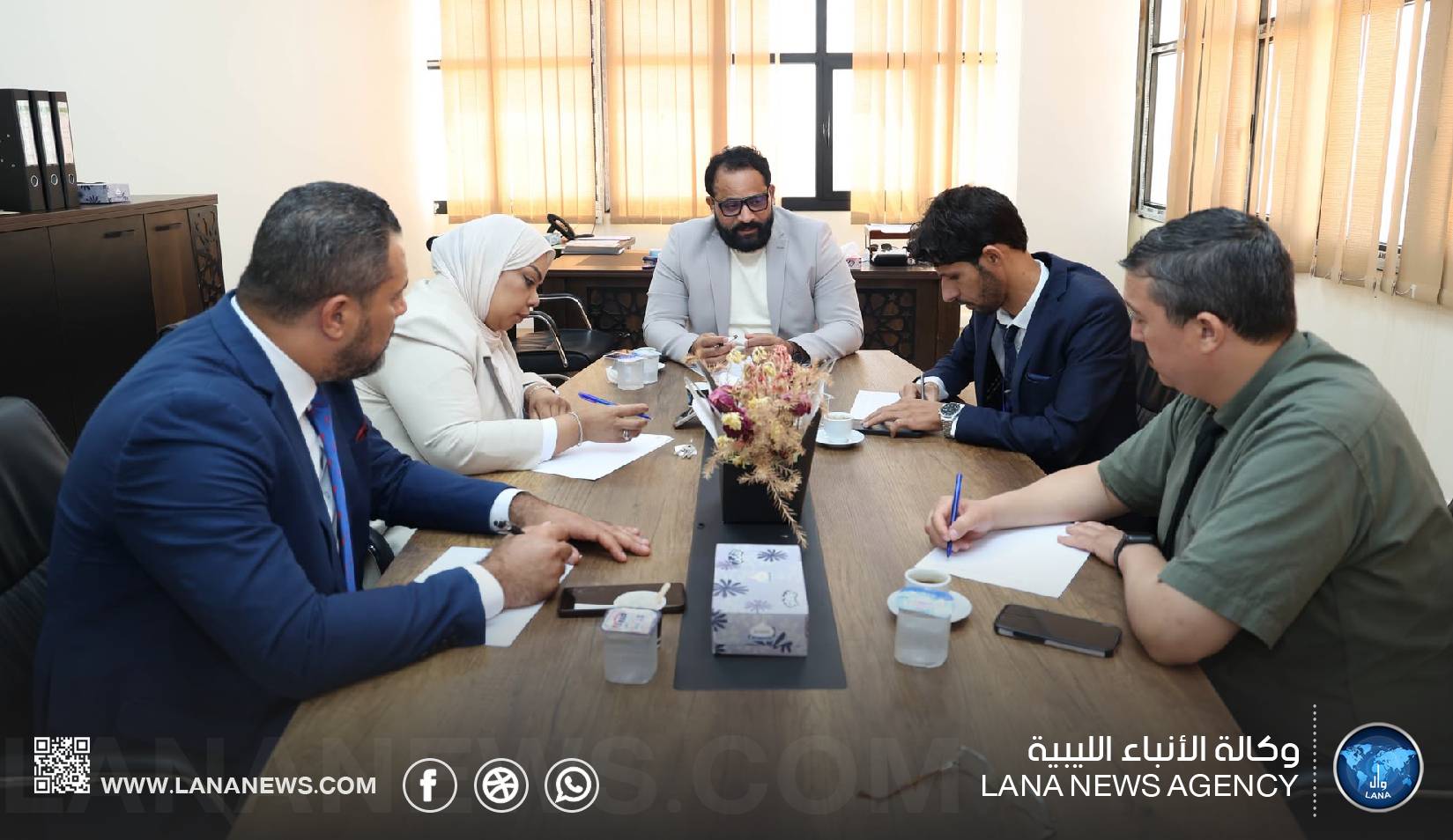 الفاخري يبحث مخرجات مؤتمر الاتجار بالبشر وسبل تفعيل توصياته