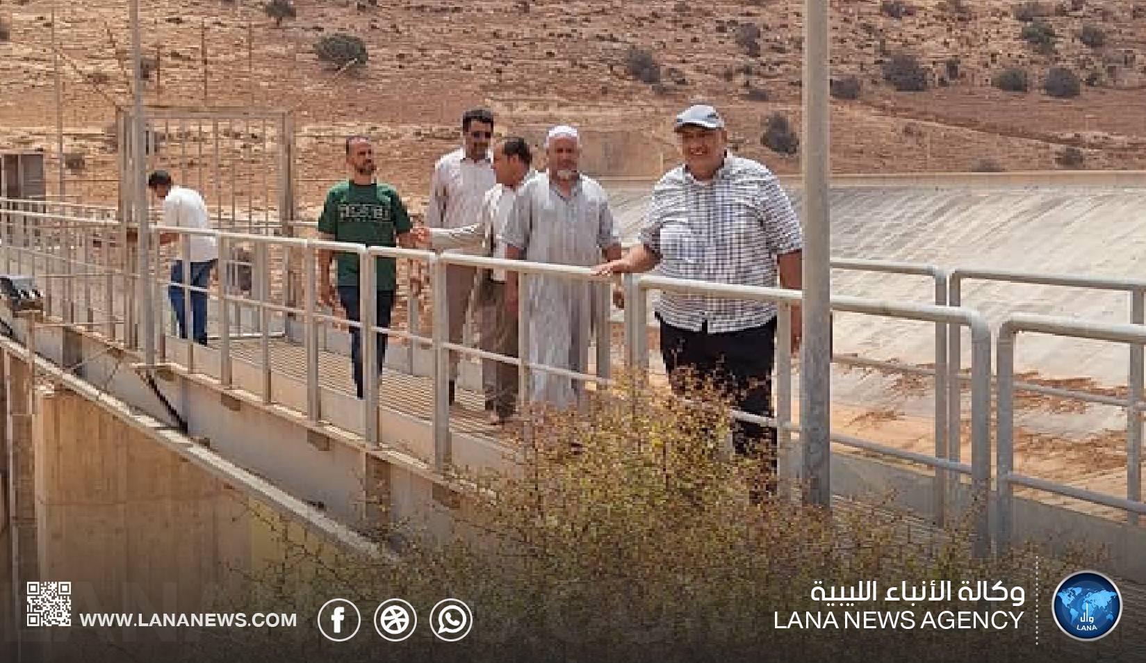 إدارة السدود تؤكد جاهزية سدي القطارة لموسم الأمطار