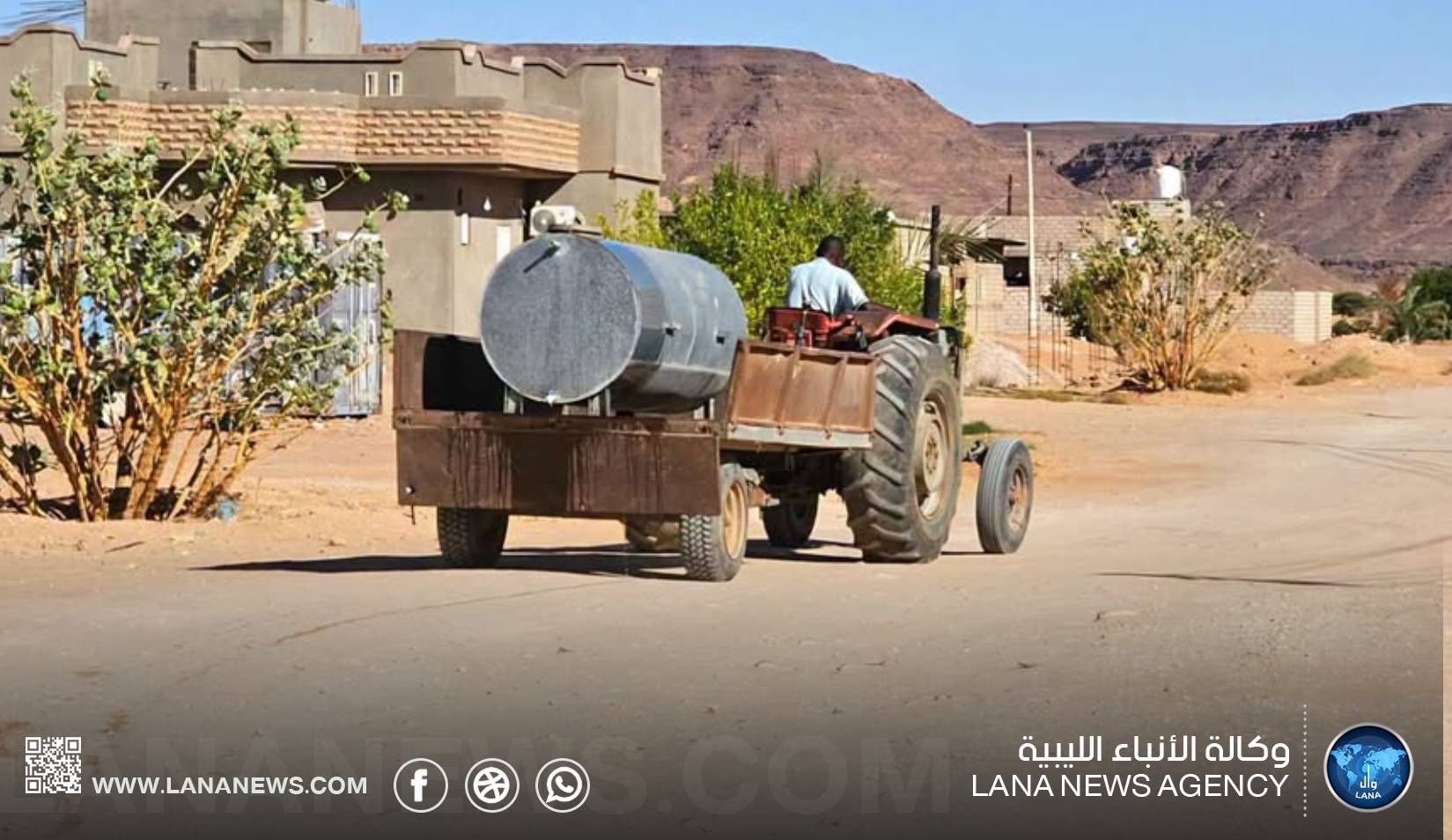 أوباري ووادي الآجال يواجهان أزمة مياه بسبب انقطاع الكهرباء