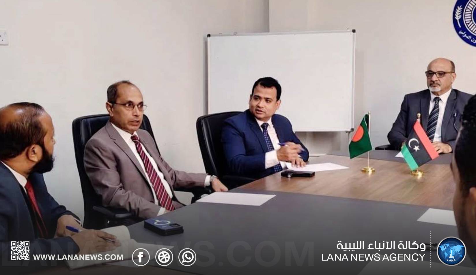 الخارجية الليبية تبحث مع سفارة بنغلاديش افتتاح قنصلية عامة في بنغازي