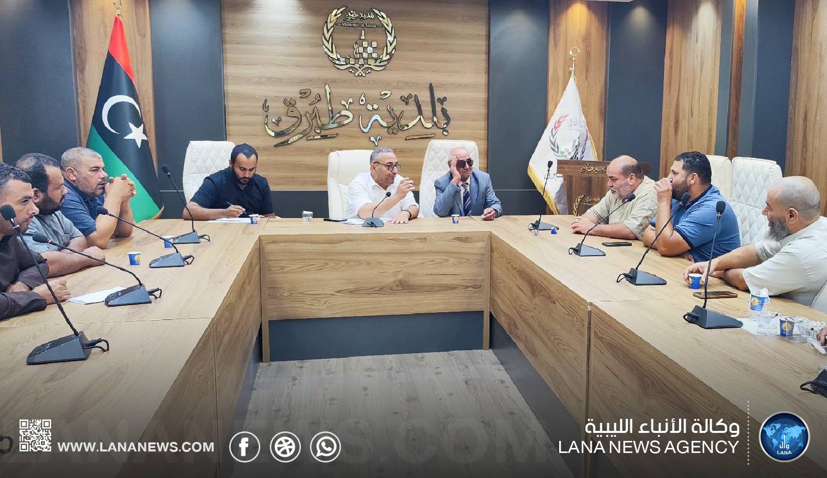  بلدية طبرق تبحث تطوير أوضاع مجازر اللحوم وضمان سلامتها
