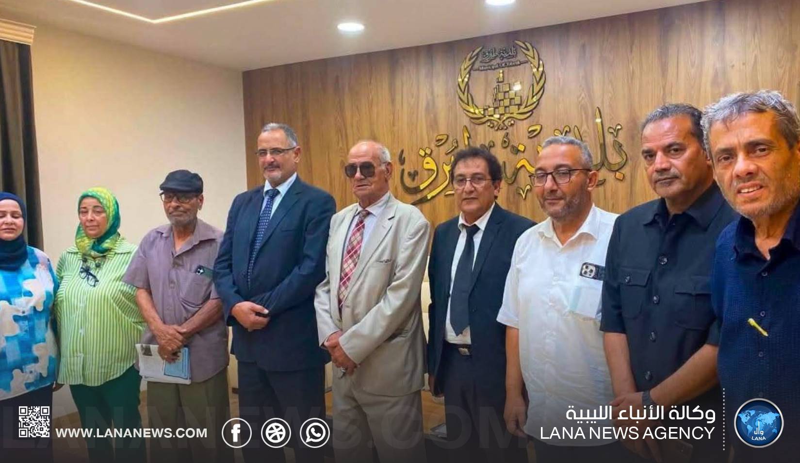 بلدية طبرق والهيئة العامة للخيالة تبحثان تطوير المشهد الفني والمسرحي