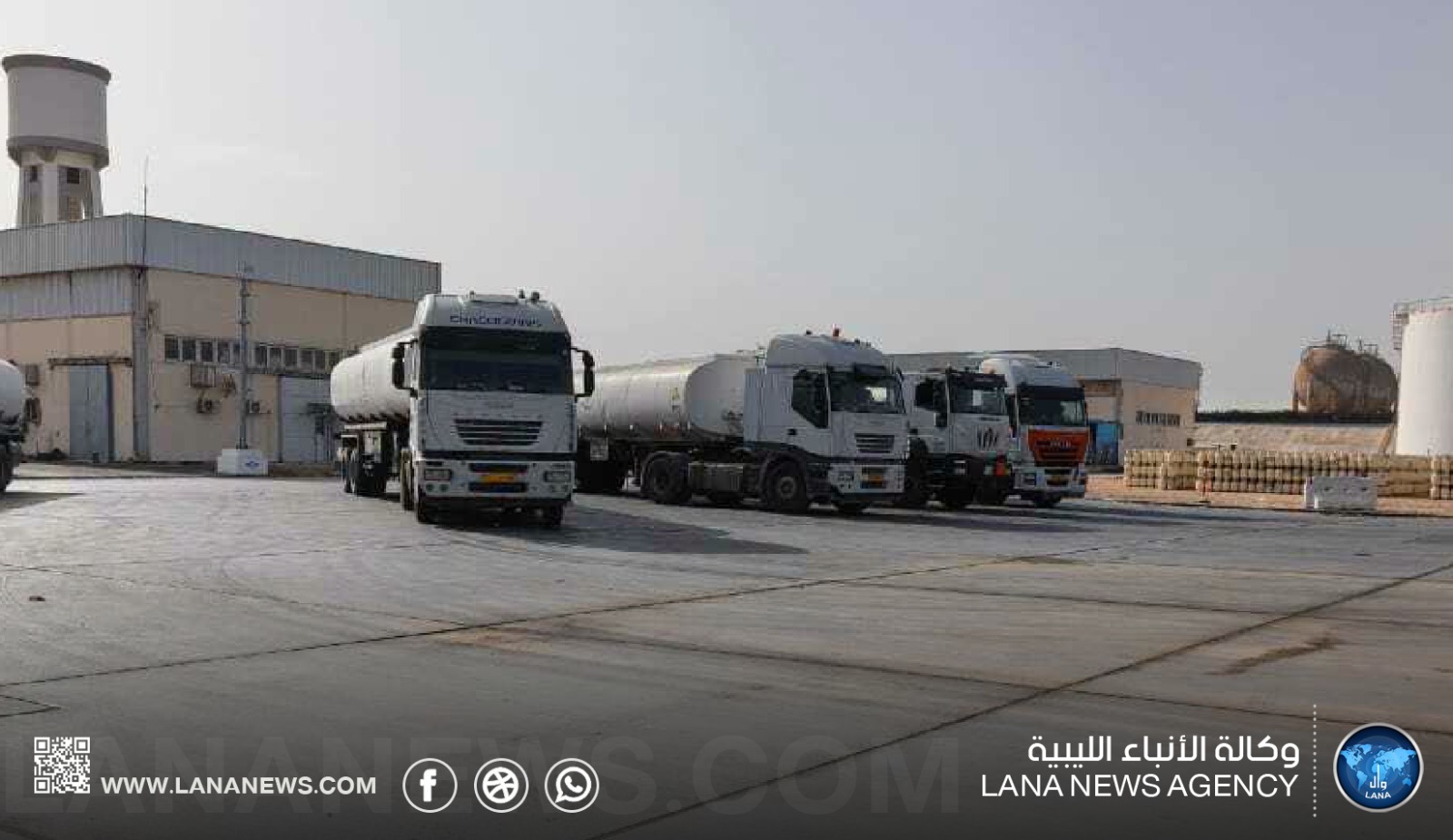 شركة البريقة: مستودع رأس المنقار ببنغازي يوزع 5.52 مليون لتر من الوقود أمس