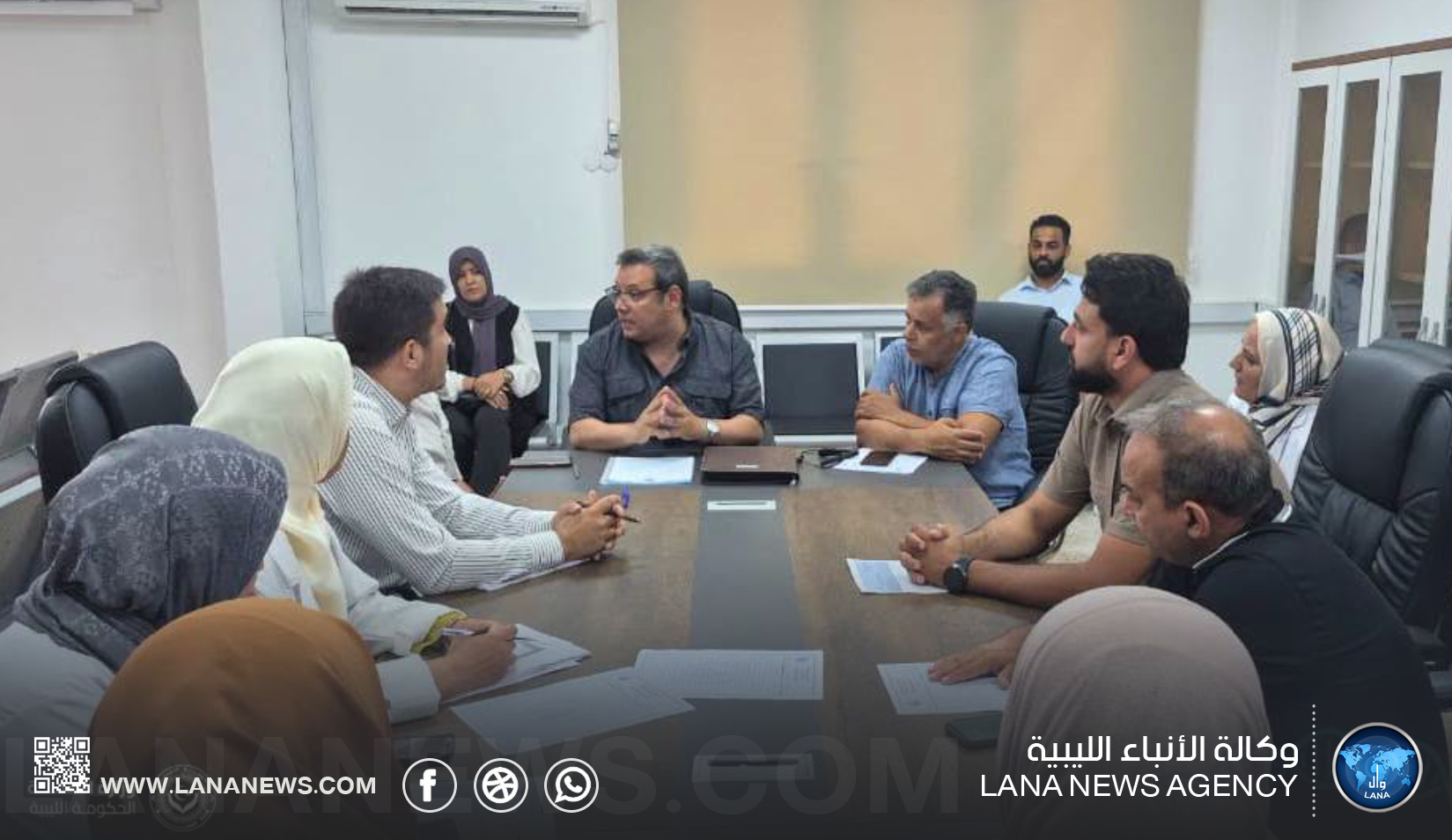 لجنة خدمات الكُلى تُتابع أداء مركز الكُلى بنغازي وتبحث سُبل تطوير خدماته