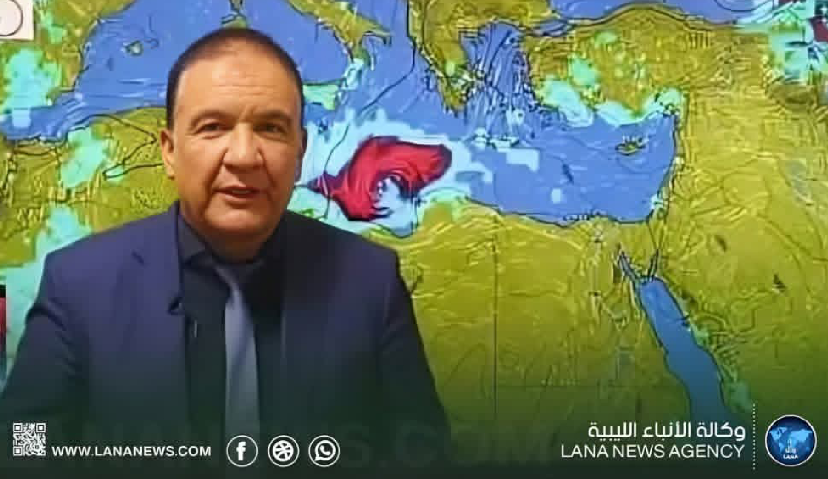 أمطار غزيرة متوقعة على مناطق واسعة وتحذيرات من جريان الأودية