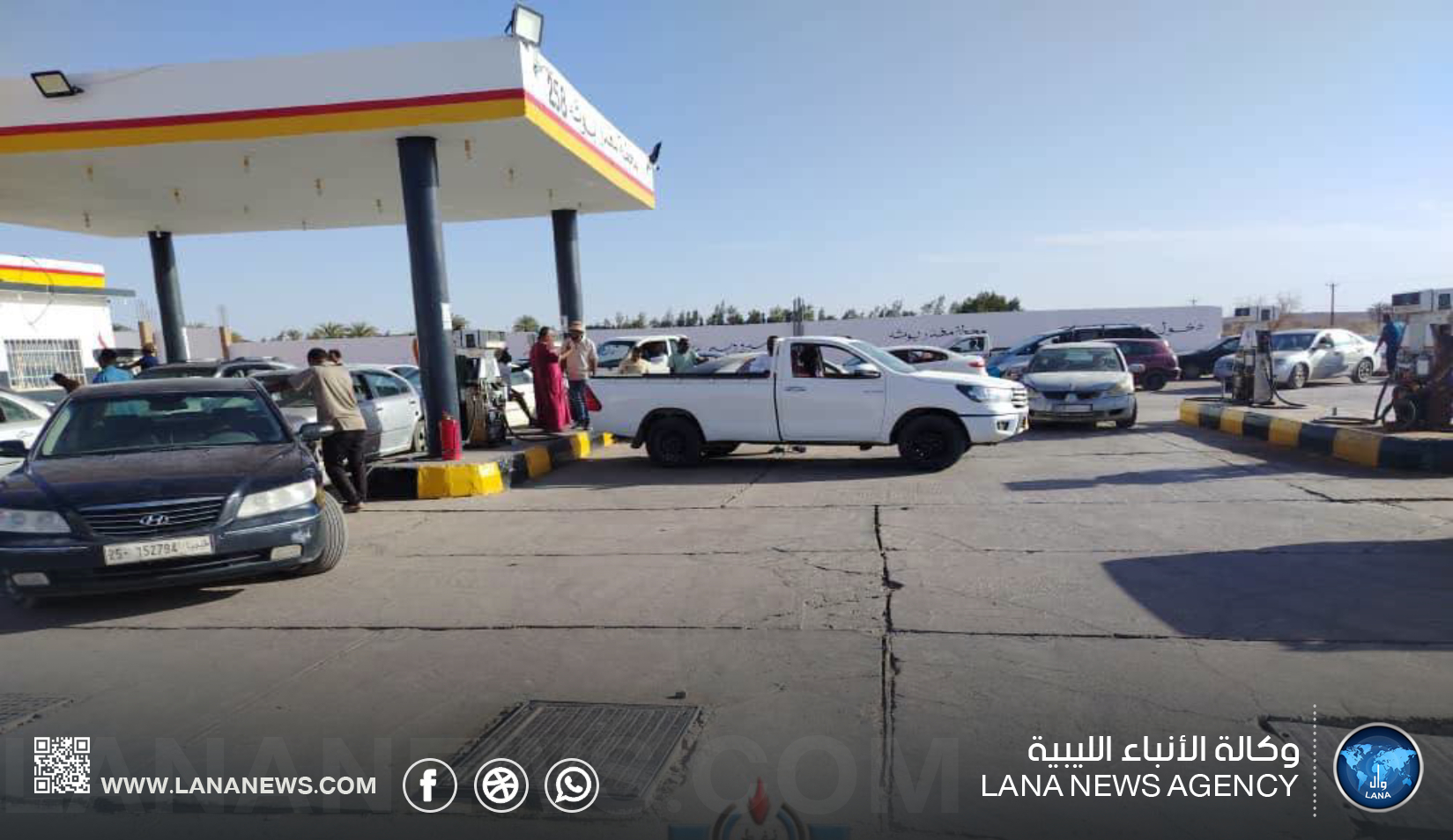 البريقة تُواصل توزيع الوقود بالجنوب وتُخصص أكثر من مليون لتر بنزين