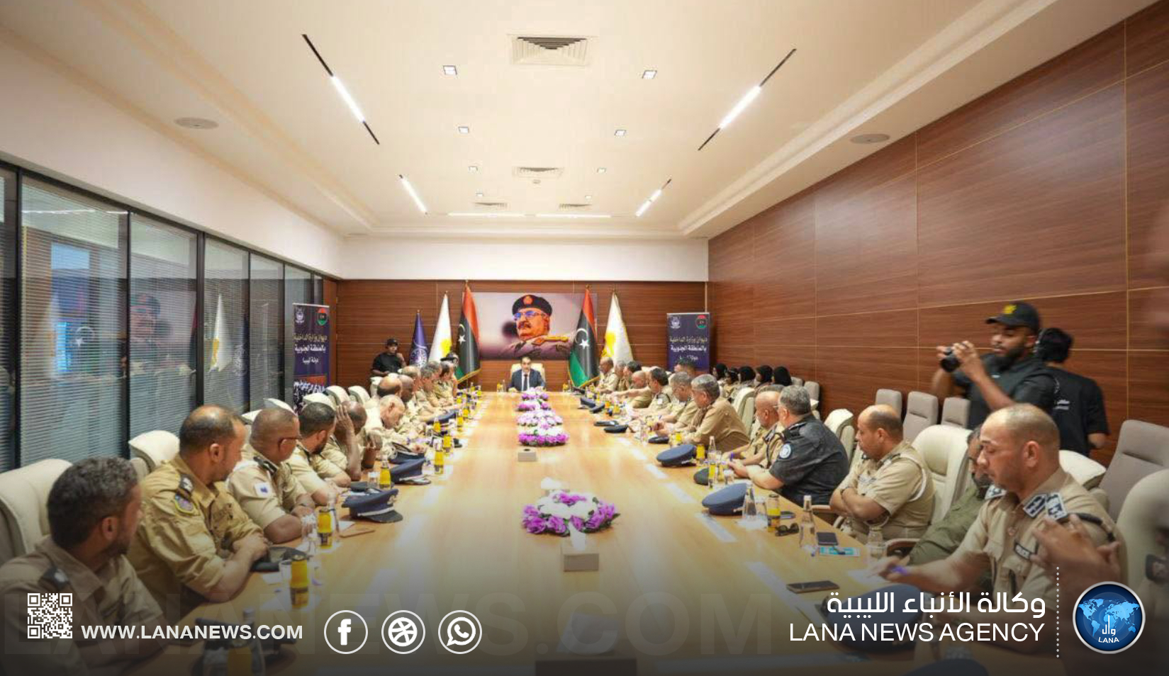 وزير الداخلية يترأس اجتماعًا أمنيًا موسعًا في سبها