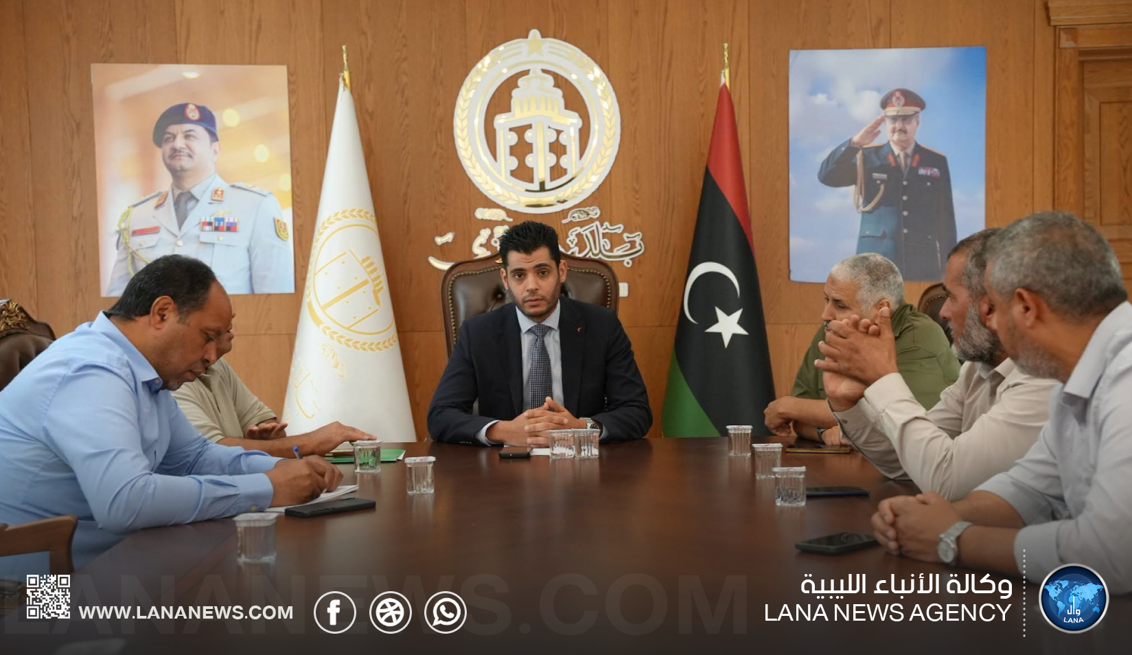 بلدي بنغازي يبحث آليات جباية الإيرادات المحلية وتوظيفها في دعم الخدمات
