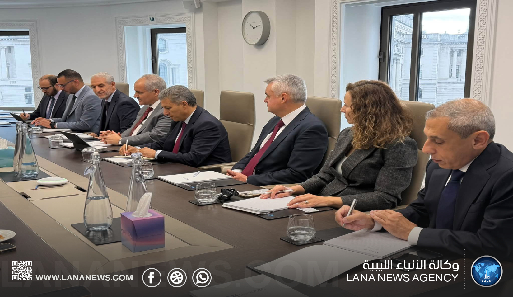 محافظ المركزي يعقد لقاءات في لندن مع مؤسسات وبنوك دولية لتعزيز الشمول المالي والإصلاح المصرفي