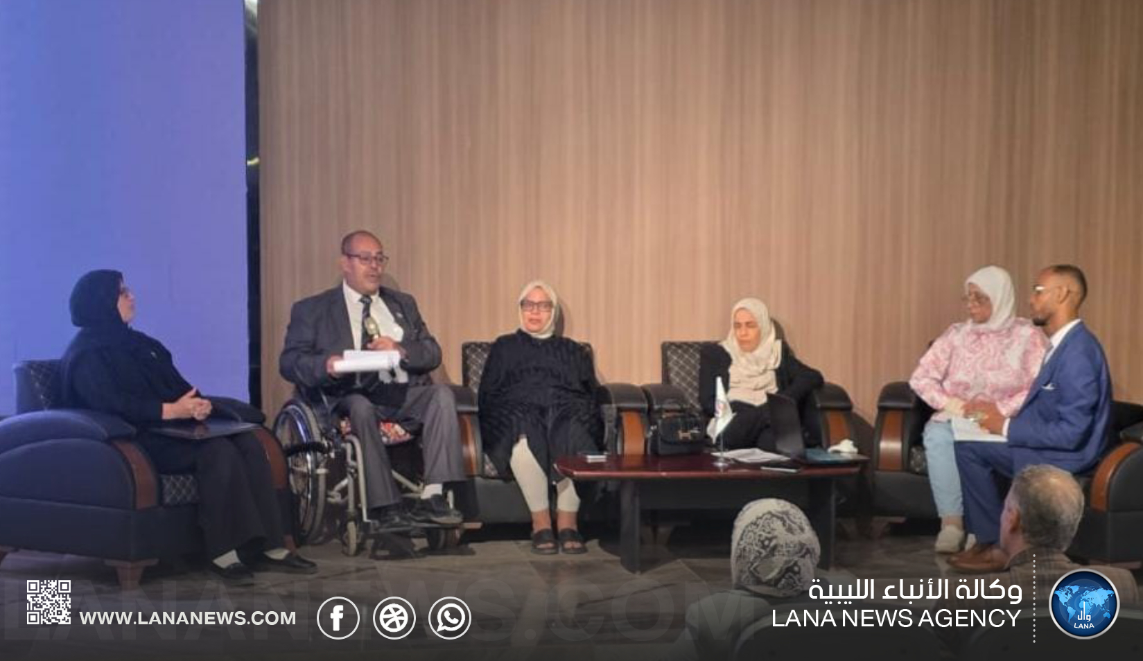 ندوة حوارية ببنغازي تبحث آليات تعزيز مشاركة الأشخاص ذوي الإعاقة في بناء السلام