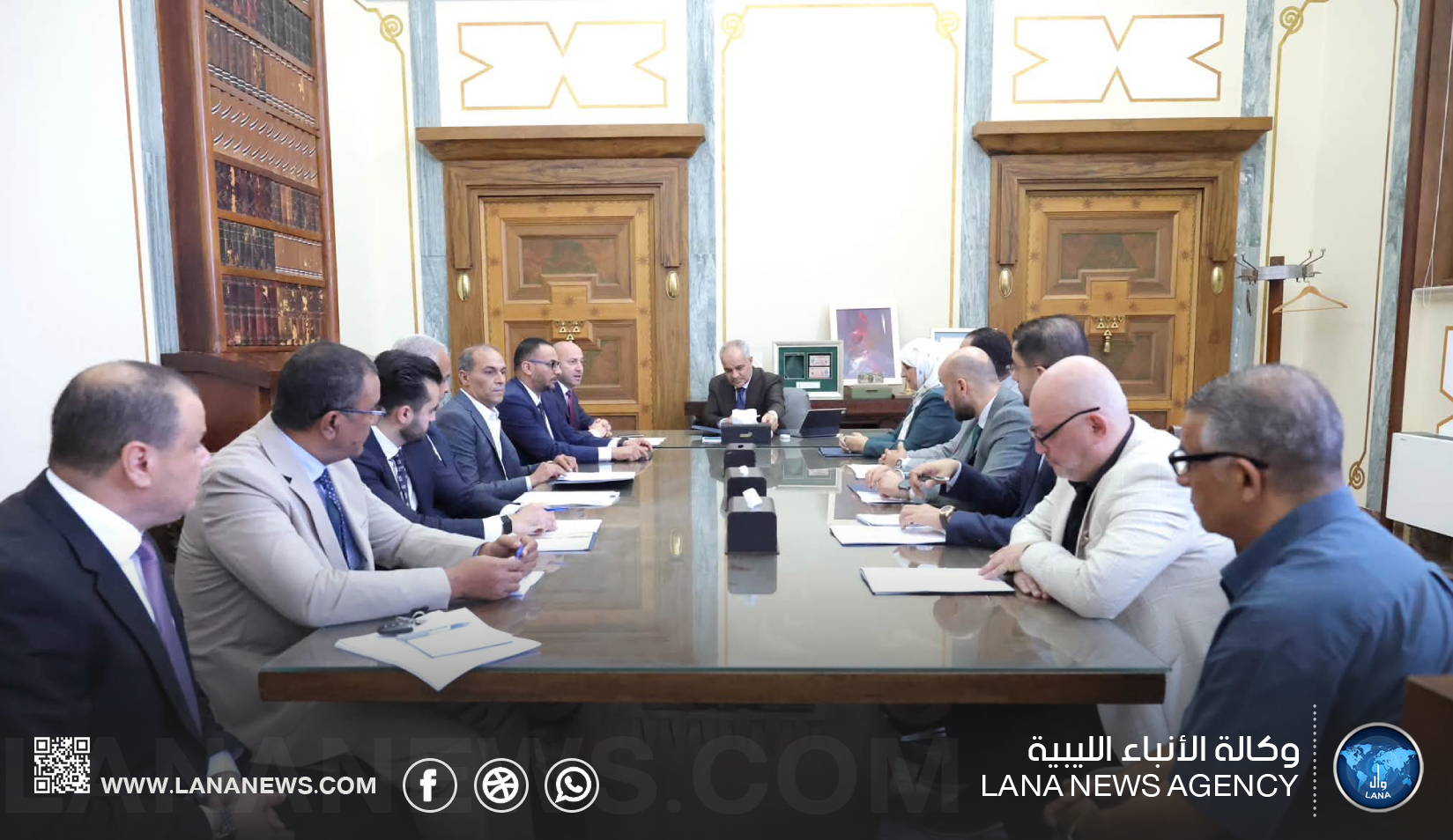 محافظ ليبيا المركزي يدعو إلى آلية مُوحّدة لإدارةِ وتنسيق الدعم الدولي