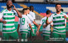 الأهلي طرابلس يضع قدمًا في الدور المقبل بثلاثية أمام كمكم الزنجباري