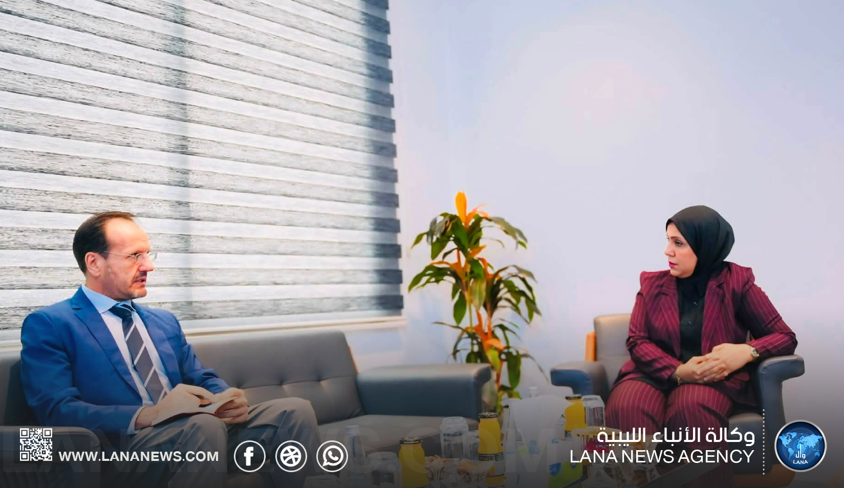 ليبيا واليونان تبحثان تعزيز التعاون في اعتماد المؤسسات الصحية