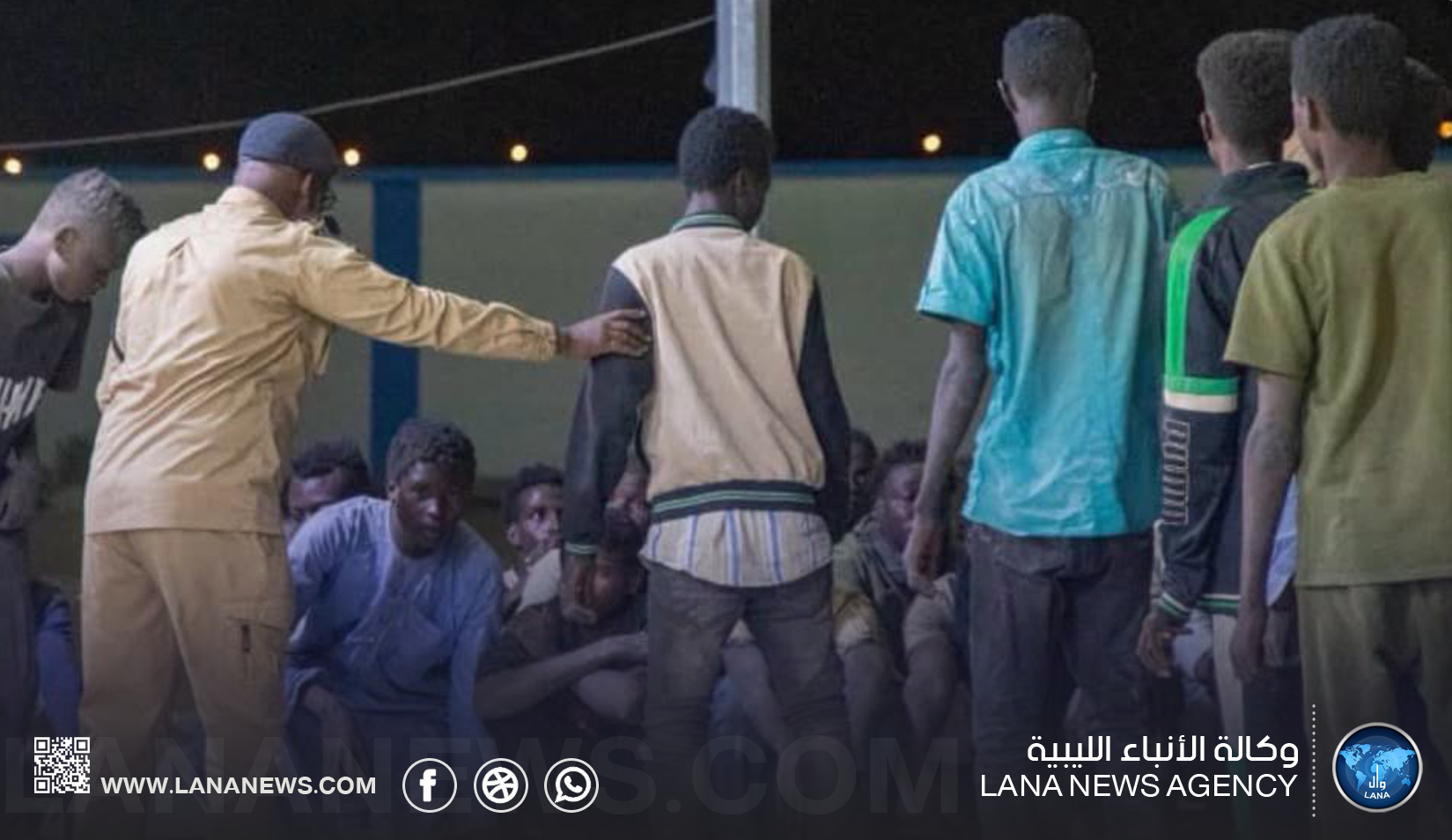 أمن الواحات تتسلّم 56 مهاجرًا غير نظامي