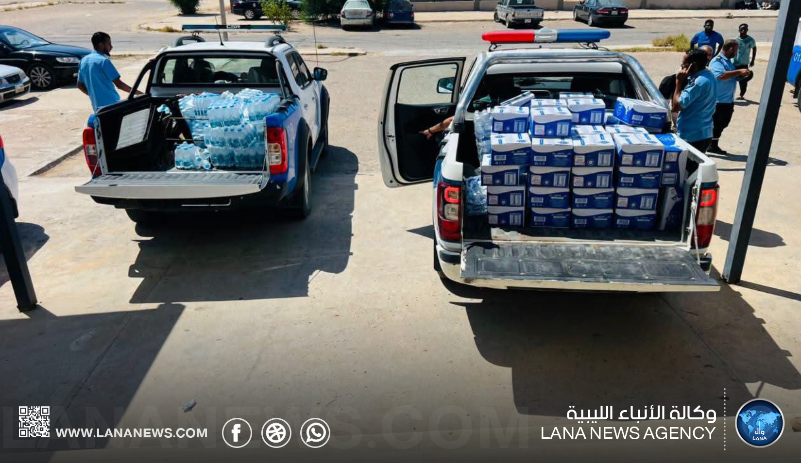 الحرس البلدي سرت يُغلق ثلاثة محّال لمخالفتها تسعيرة مياه الشرب