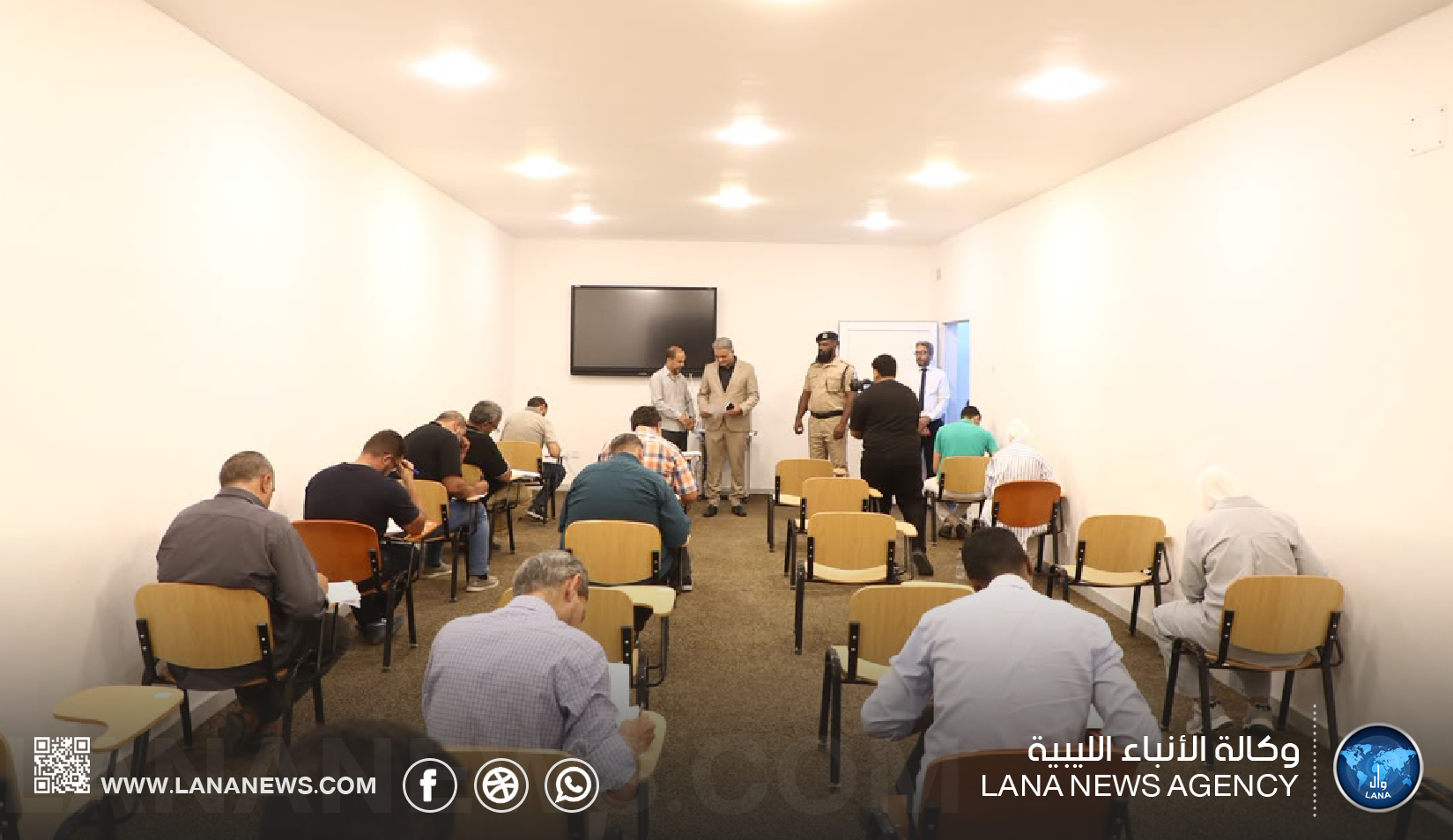 انطلاق امتحانات القبول بأكاديمية الدراسات العليا للعلوم الأمنية في أجواء من الشفافية