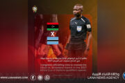 طاقم تحكيم كونغولي لإدارة مباراة ليبيا وبوتسوانا في تصفيات أمم أفريقيا 2027