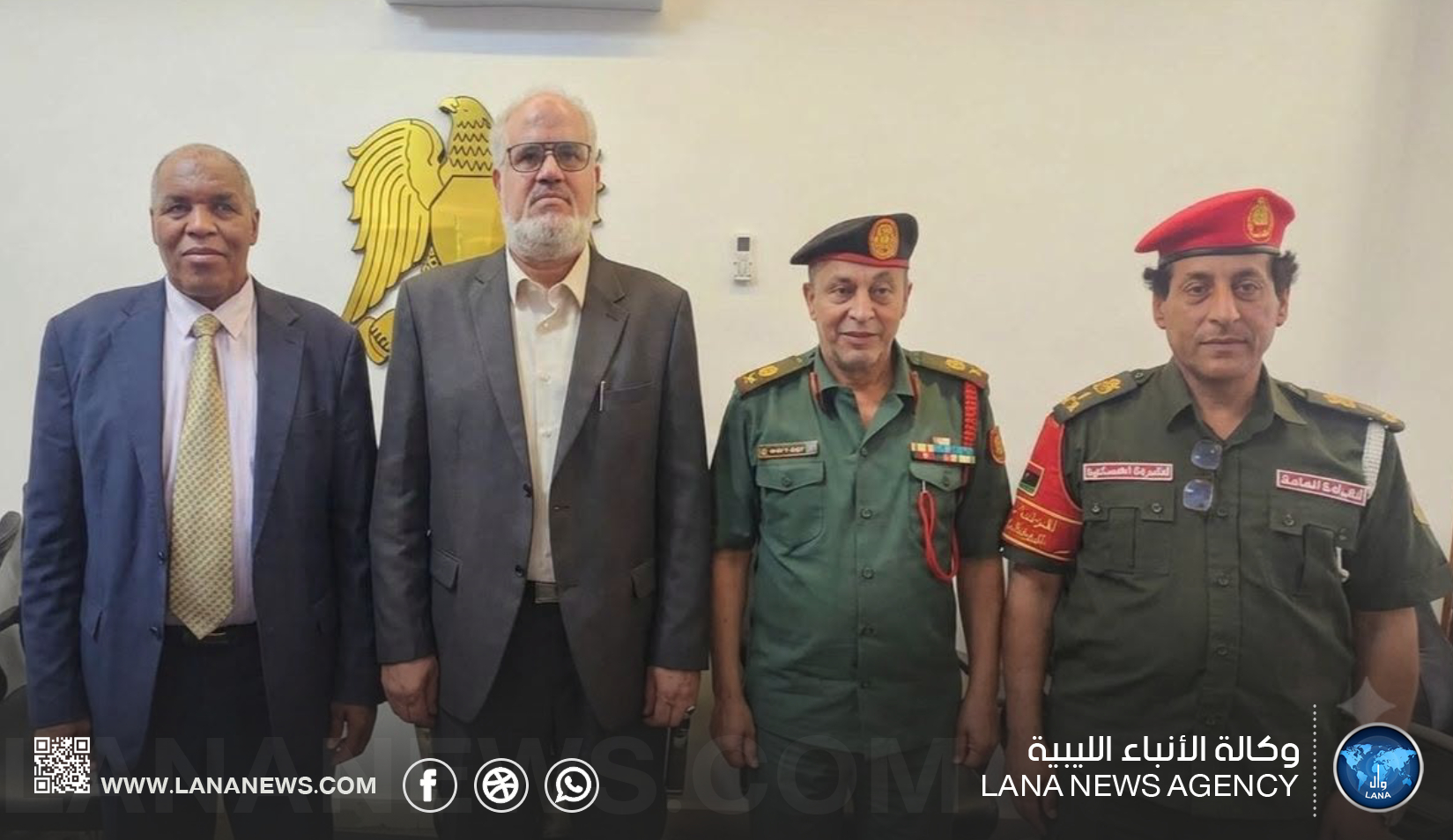 عميد بلدية سبها يلتقي آمر المنطقة العسكرية الجنوبية لتعزيزِ التعاون