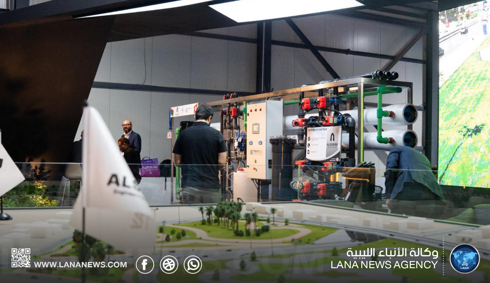 شركات محلية ودولية تستعرض أحدث منتجات البناء في معرض بنغازي الدولي للإنشاءات