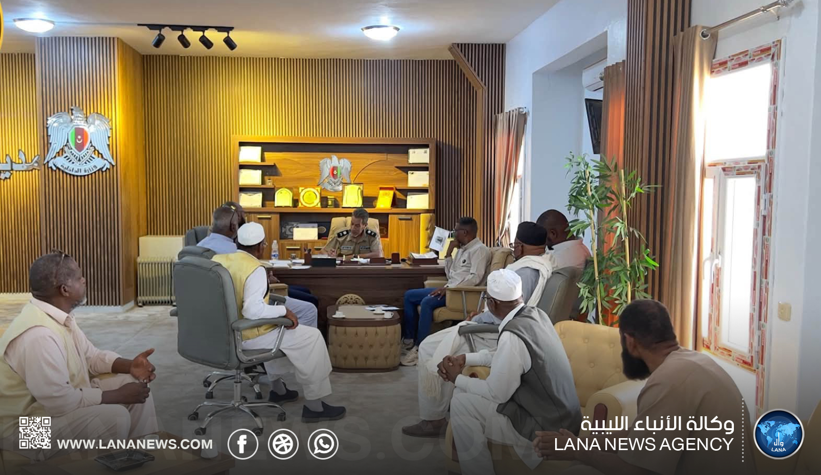 مديرية أمن الشاطئ تبحث احتياجات المزارعين من وقود الديزل