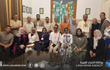 تكريم فريق مسرحي ليبي في اتحاد كتاب مصر