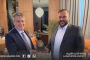 الوطني للتنمية يبحث مع القنصل الإيطالي تعزيز التعاون الاقتصادي