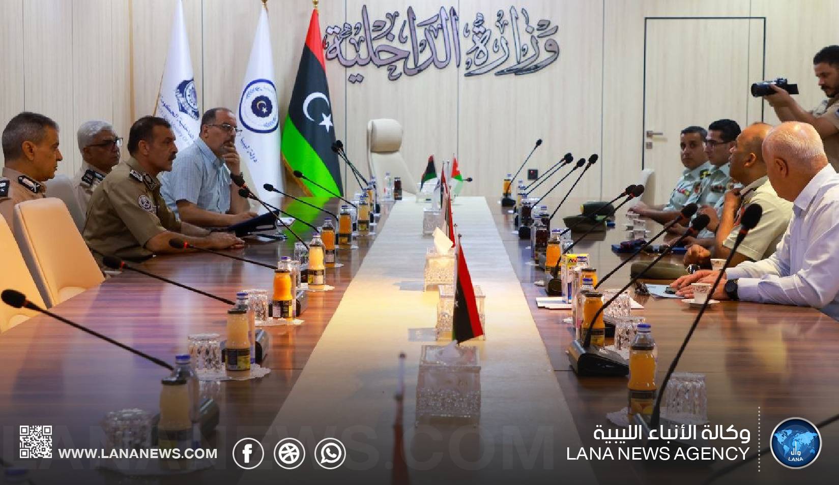 لجنة أردنية تبدأ امتحانات المتقدمين لكلية ضباط الشرطة ببنغازي