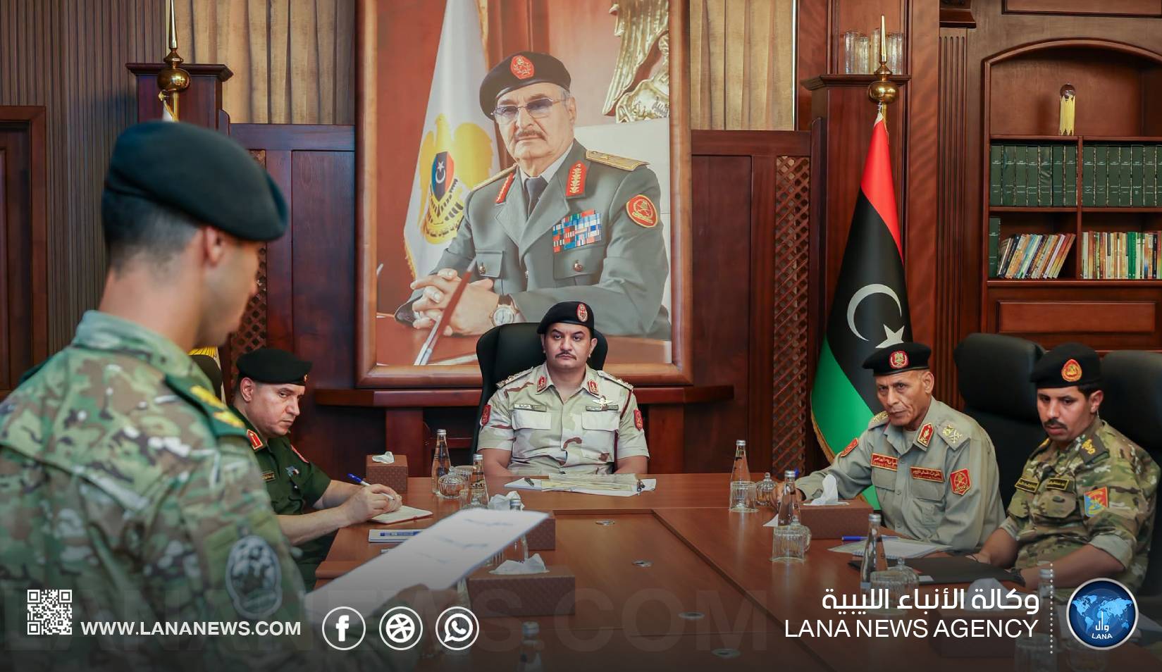 نائب القائد العام يتابع جاهزية اللواء الرابع