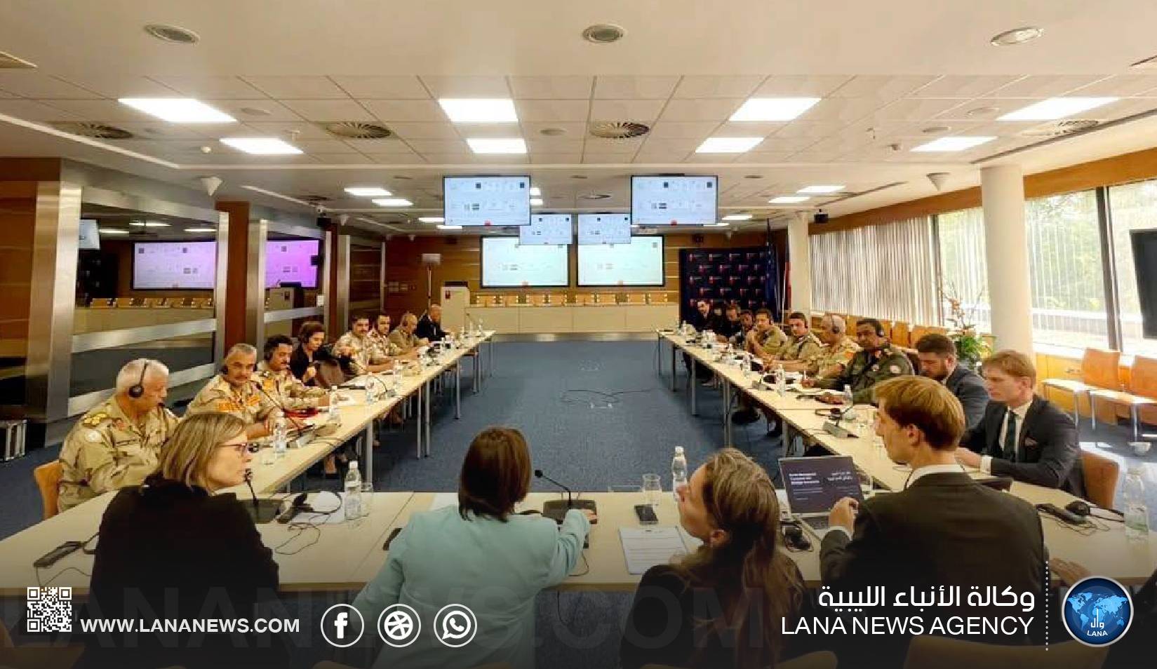 مشاركة ليبية دولية لتعزيز أمن الحدود ومكافحة الهجرة