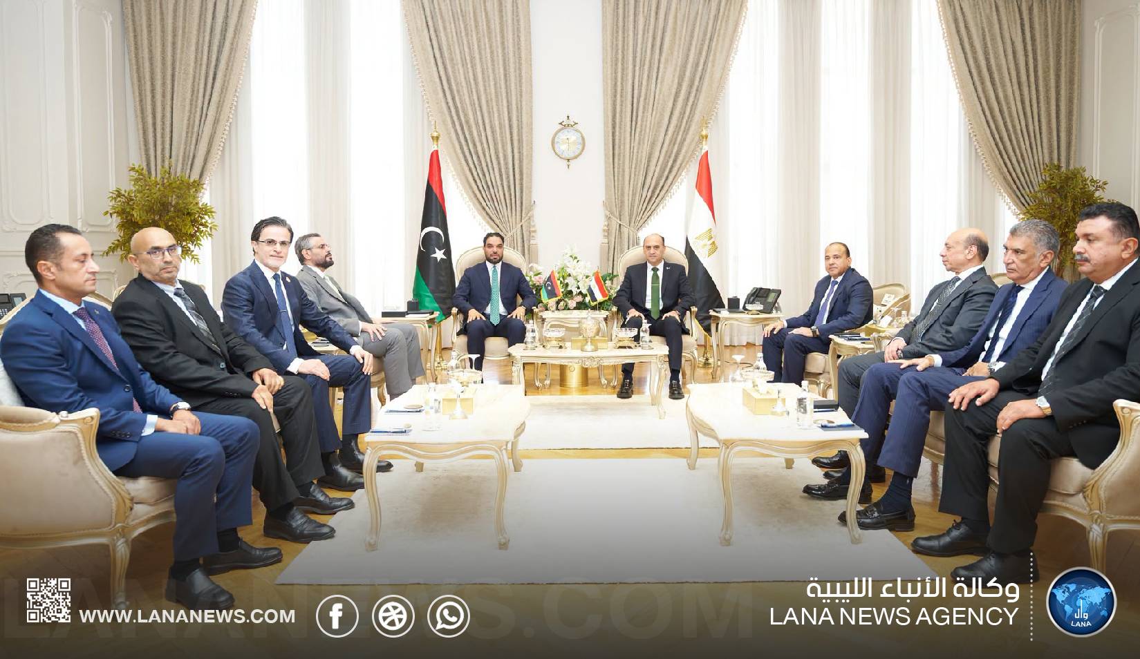 تعاون ليبي مصري لتأهيل موظفي الرقابة الإدارية علميا