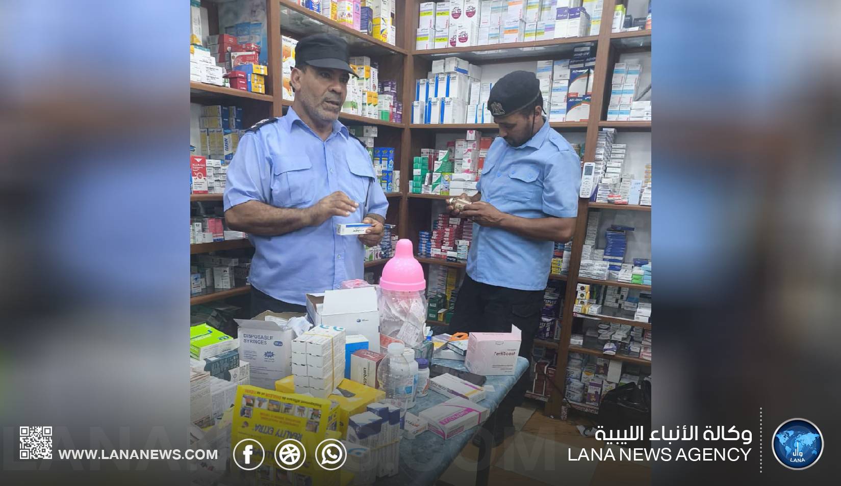 الحرس البلدي بسرت ينفذ حملة تفتيشية